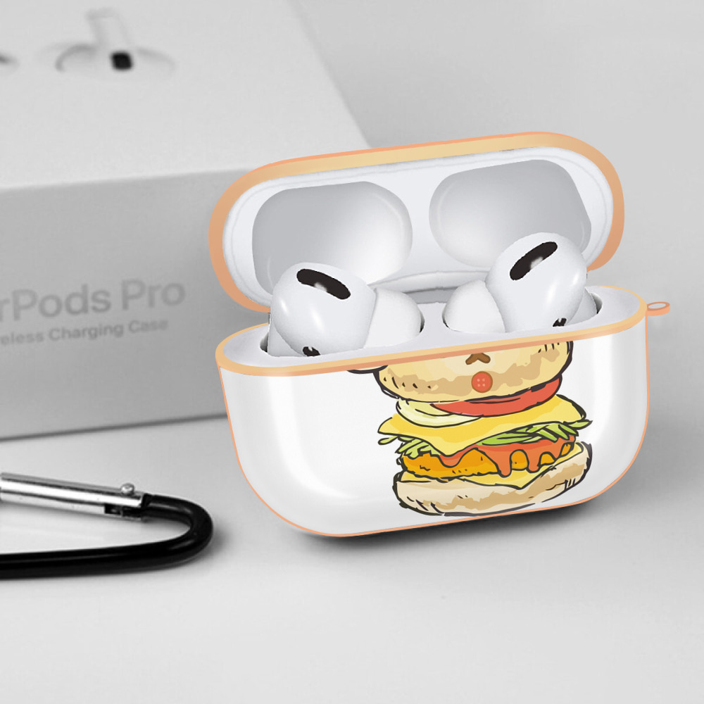リラックマ リラックマ キイロイトリ Rilakkuma Korilakkuma Kiiroitori 【AirPods Pro用】ハードシェル保護ケース｜耐衝撃・防指紋・カラビナ付き商品仕様