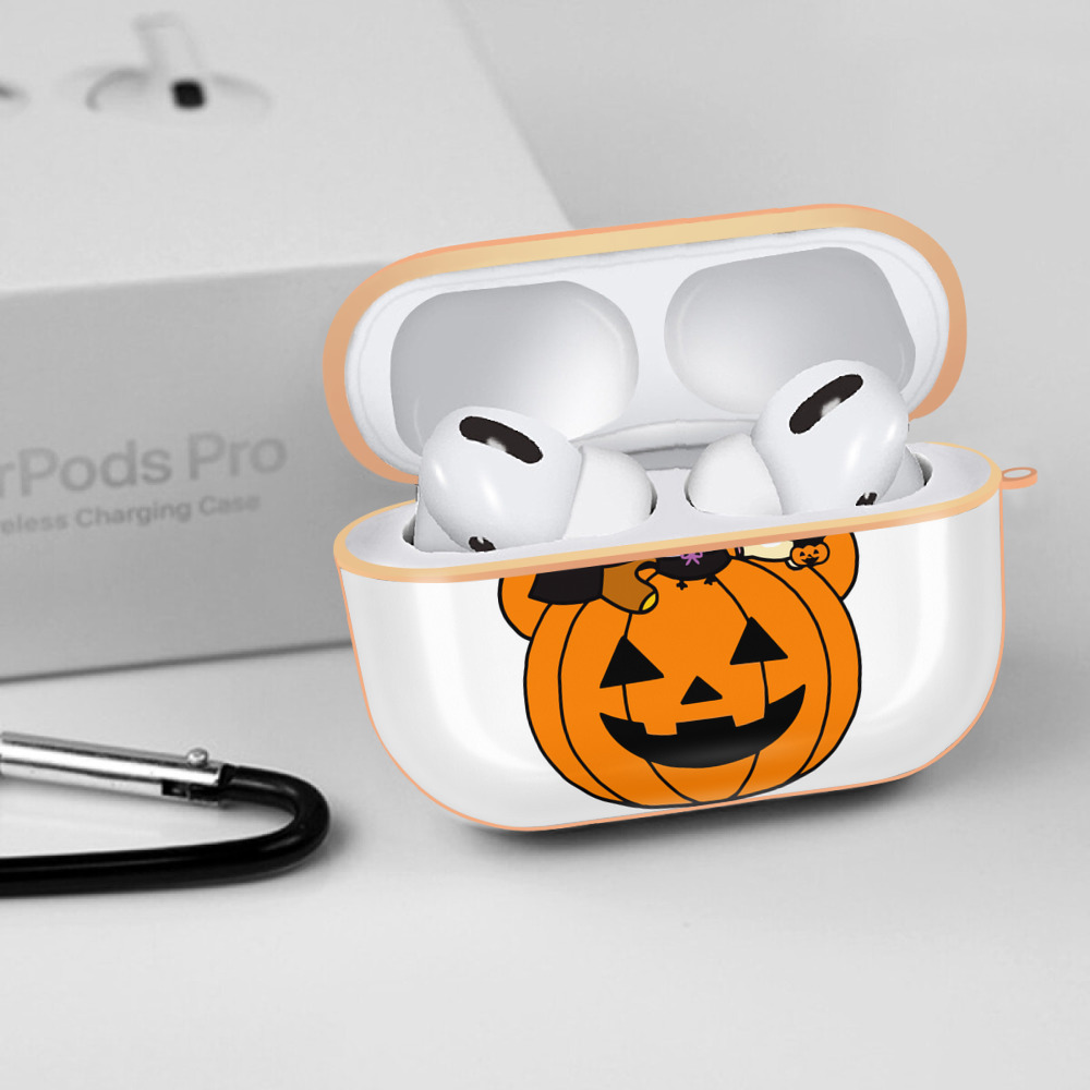 リラックマ リラックマ キイロイトリ Rilakkuma Korilakkuma Kiiroitori 【AirPods Pro用】ハードシェル保護ケース｜耐衝撃・防指紋・カラビナ付き商品仕様