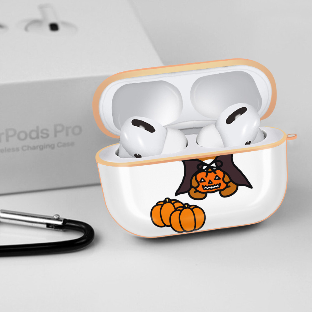 リラックマ リラックマ キイロイトリ Rilakkuma Korilakkuma Kiiroitori 【AirPods Pro用】ハードシェル保護ケース｜耐衝撃・防指紋・カラビナ付き商品仕様