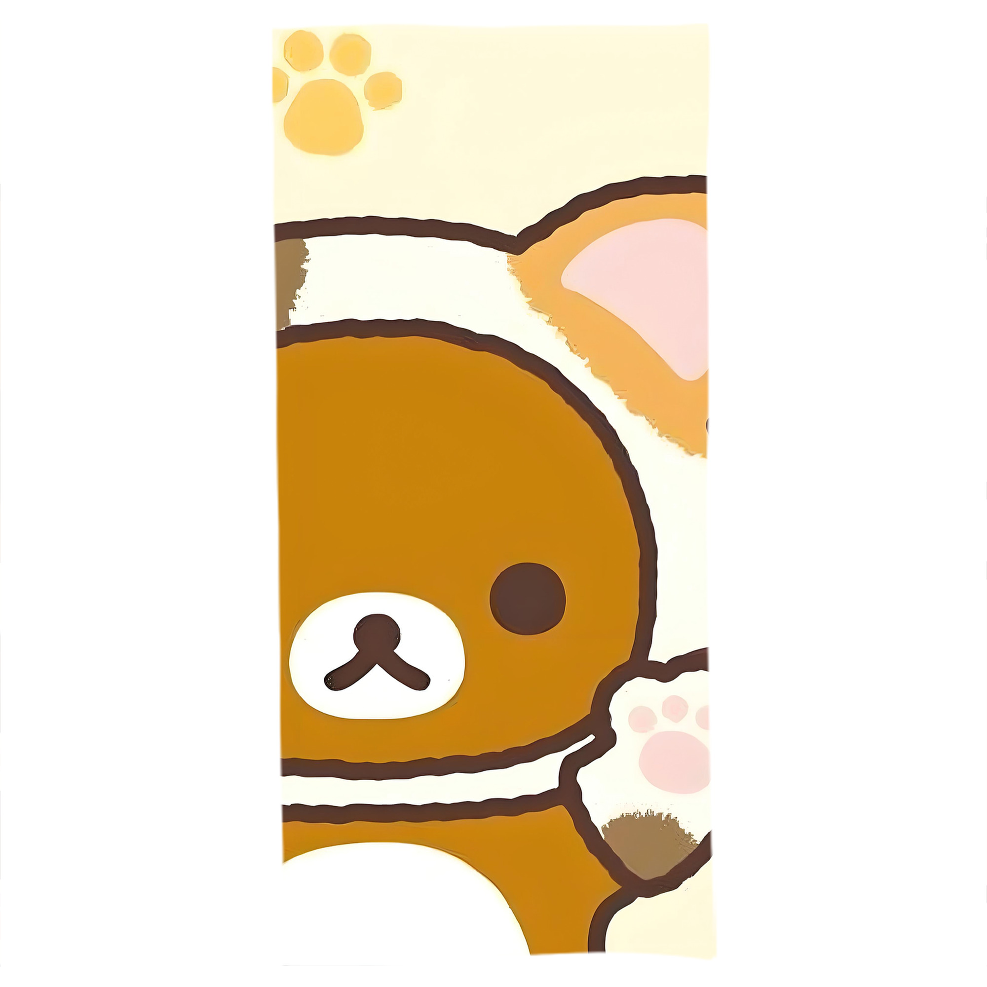 （画像用） リラックマ リラックマ キイロイトリ Rilakkuma Korilakkuma Kiiroitori 大判バスタオル 70×140cm 吸水速乾 柔らかい肌触り