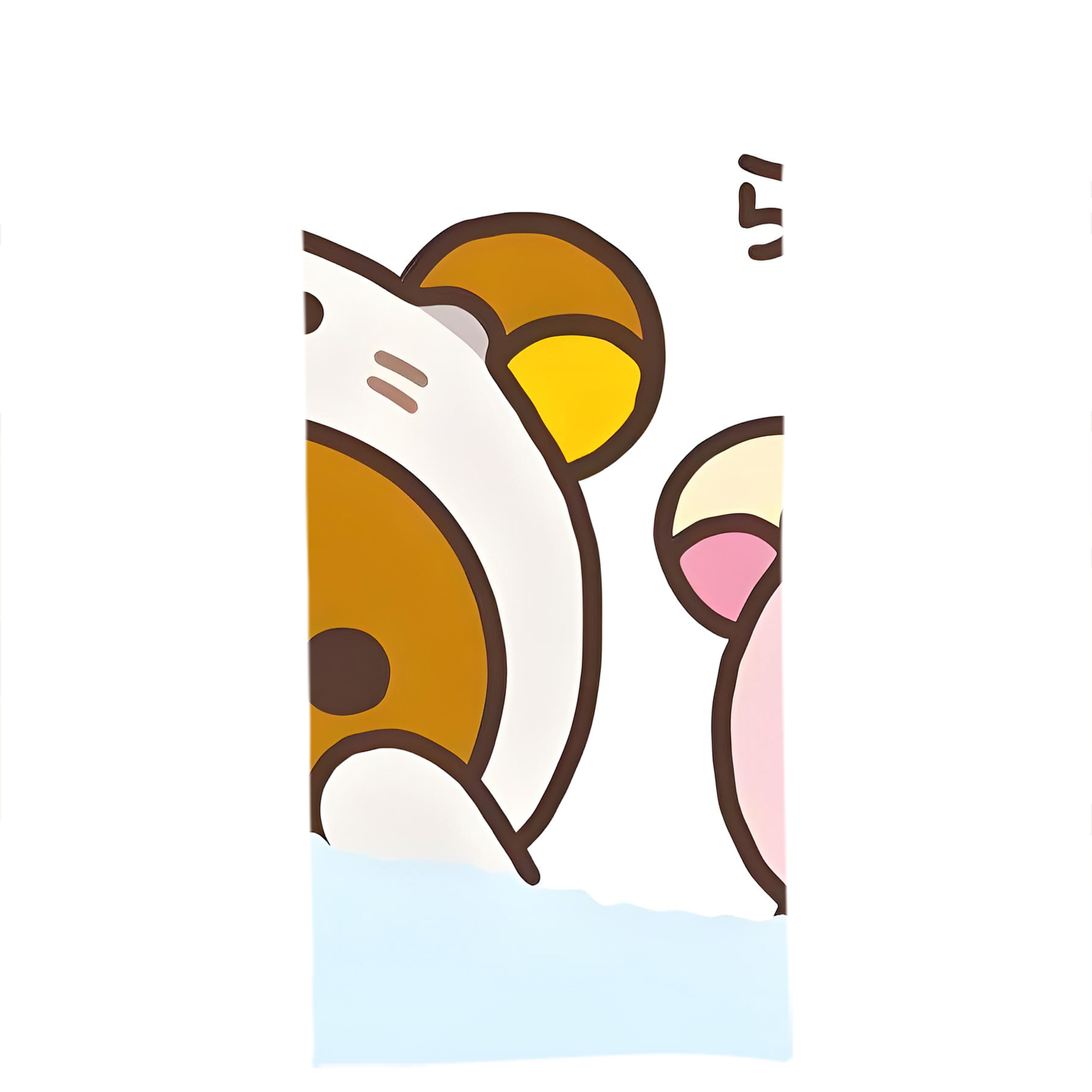 （画像用） リラックマ リラックマ キイロイトリ Rilakkuma Korilakkuma Kiiroitori 大判バスタオル 70×140cm 吸水速乾 柔らかい肌触り