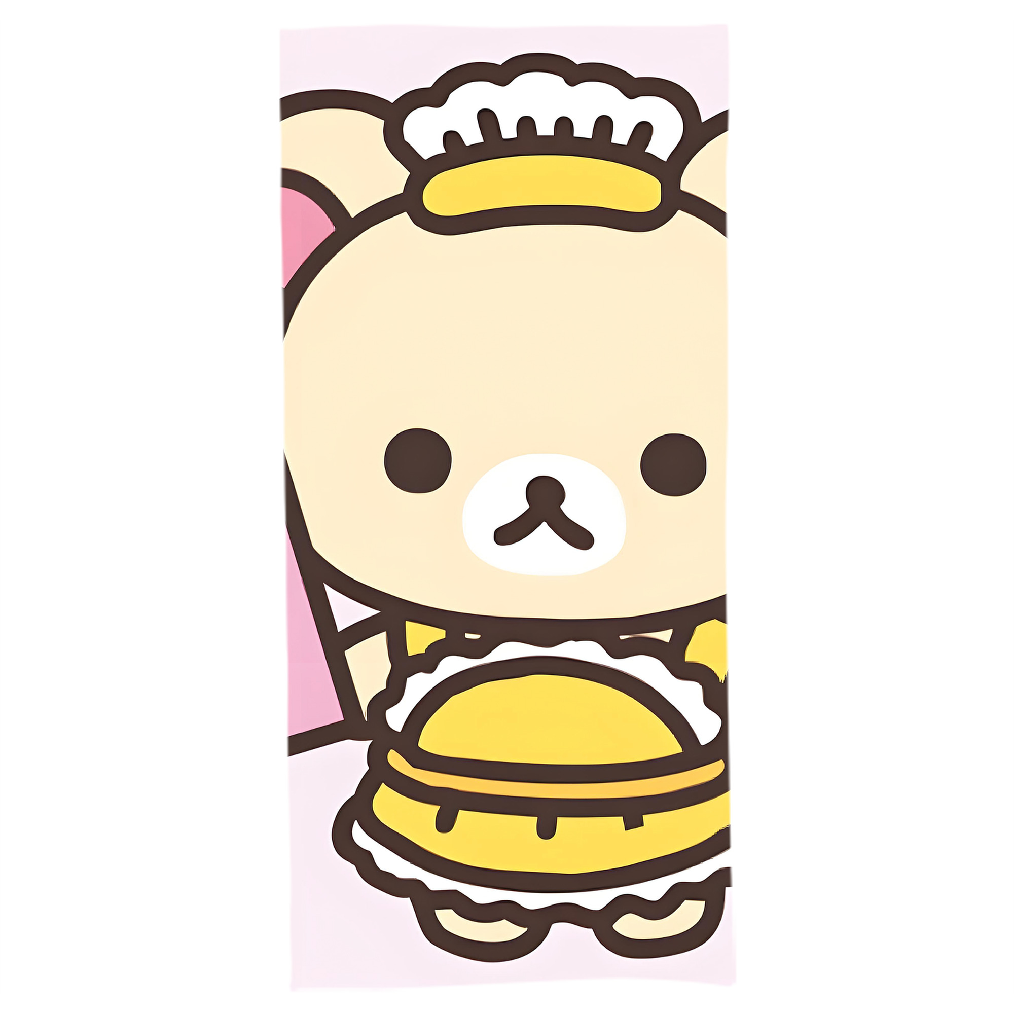 （画像用） リラックマ リラックマ キイロイトリ Rilakkuma Korilakkuma Kiiroitori 大判バスタオル 70×140cm 吸水速乾 柔らかい肌触り