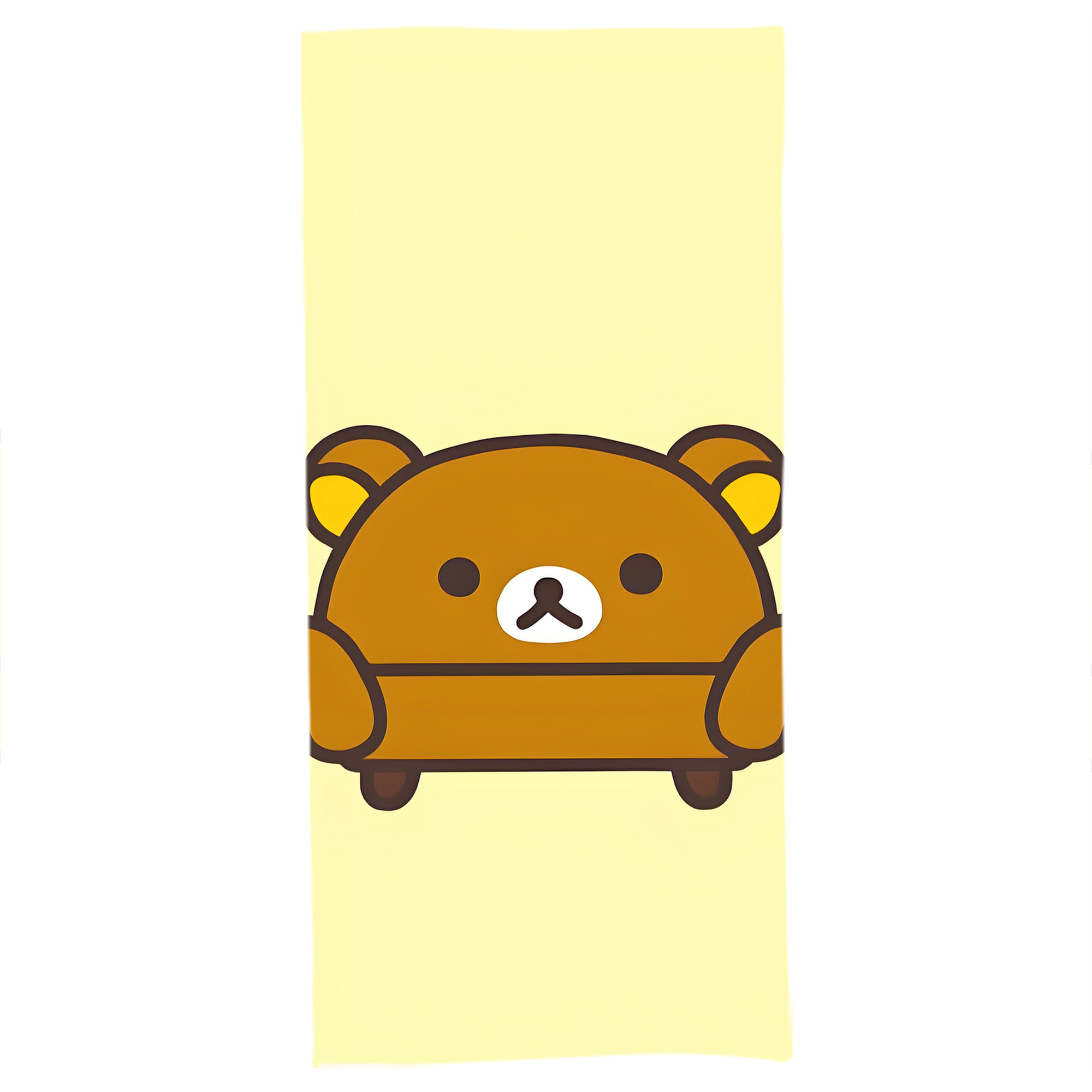 （画像用） リラックマ リラックマ キイロイトリ Rilakkuma Korilakkuma Kiiroitori 大判バスタオル 70×140cm 吸水速乾 柔らかい肌触り