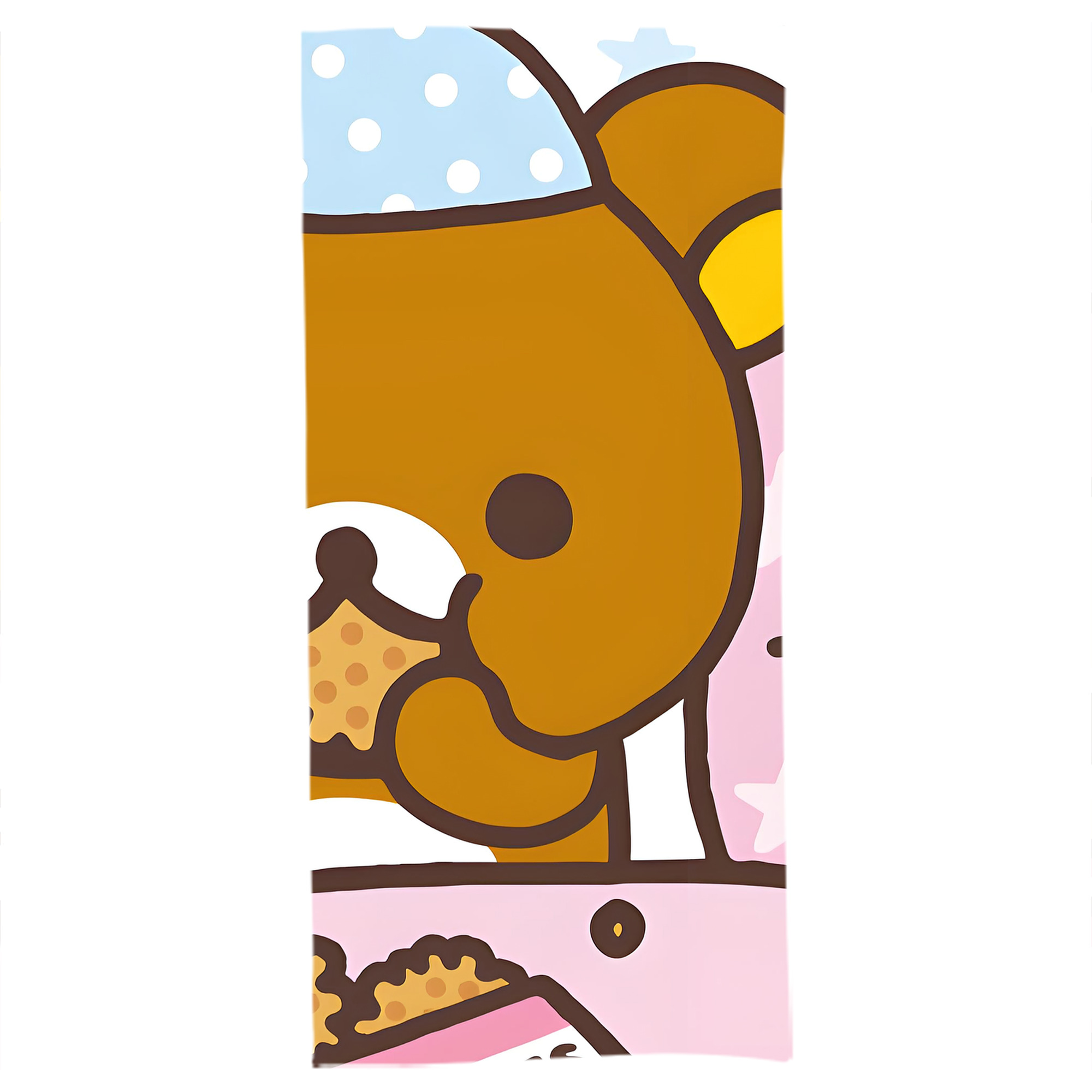 （画像用） リラックマ リラックマ キイロイトリ Rilakkuma Korilakkuma Kiiroitori 大判バスタオル 70×140cm 吸水速乾 柔らかい肌触り