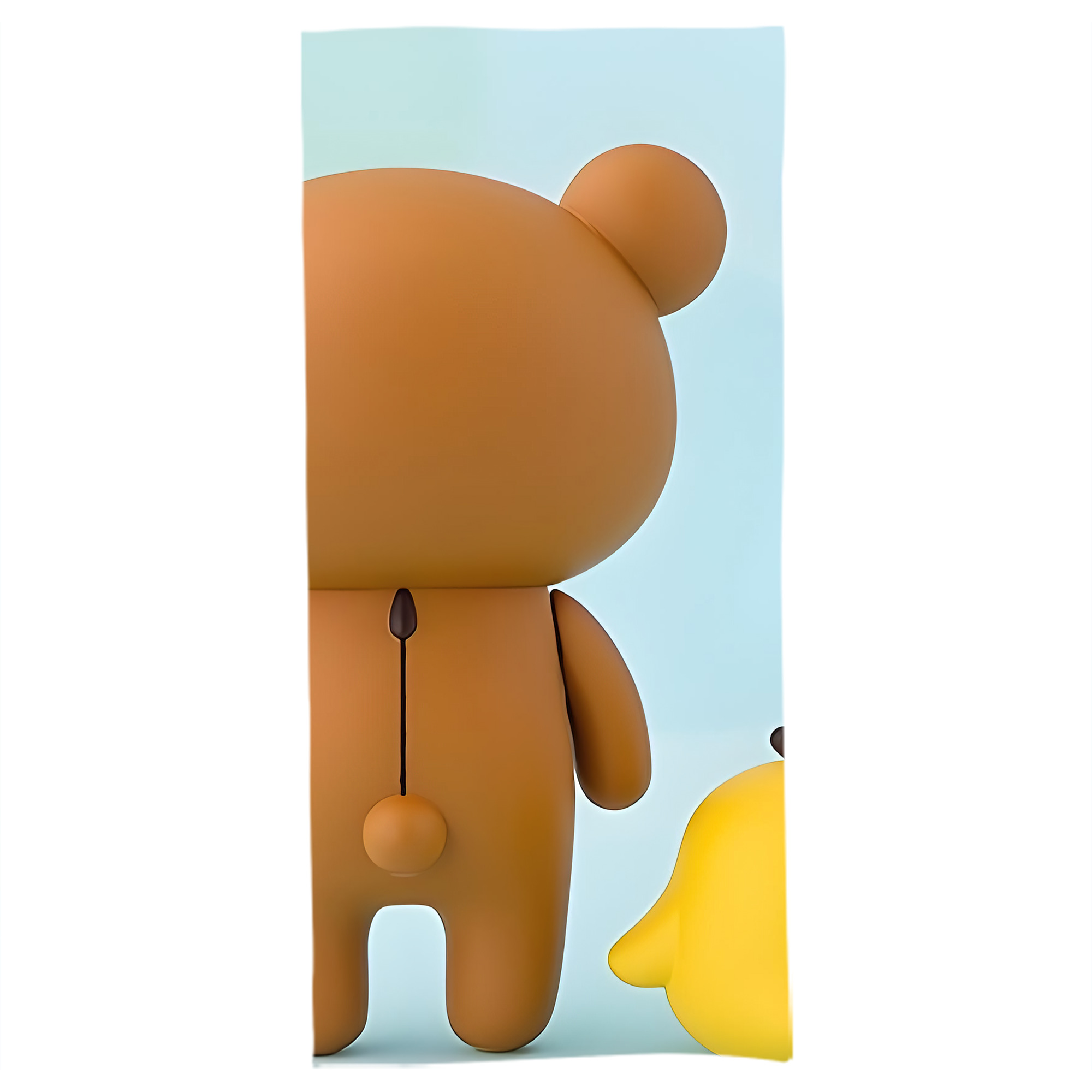 （画像用） リラックマ リラックマ キイロイトリ Rilakkuma Korilakkuma Kiiroitori 大判バスタオル 70×140cm 吸水速乾 柔らかい肌触り