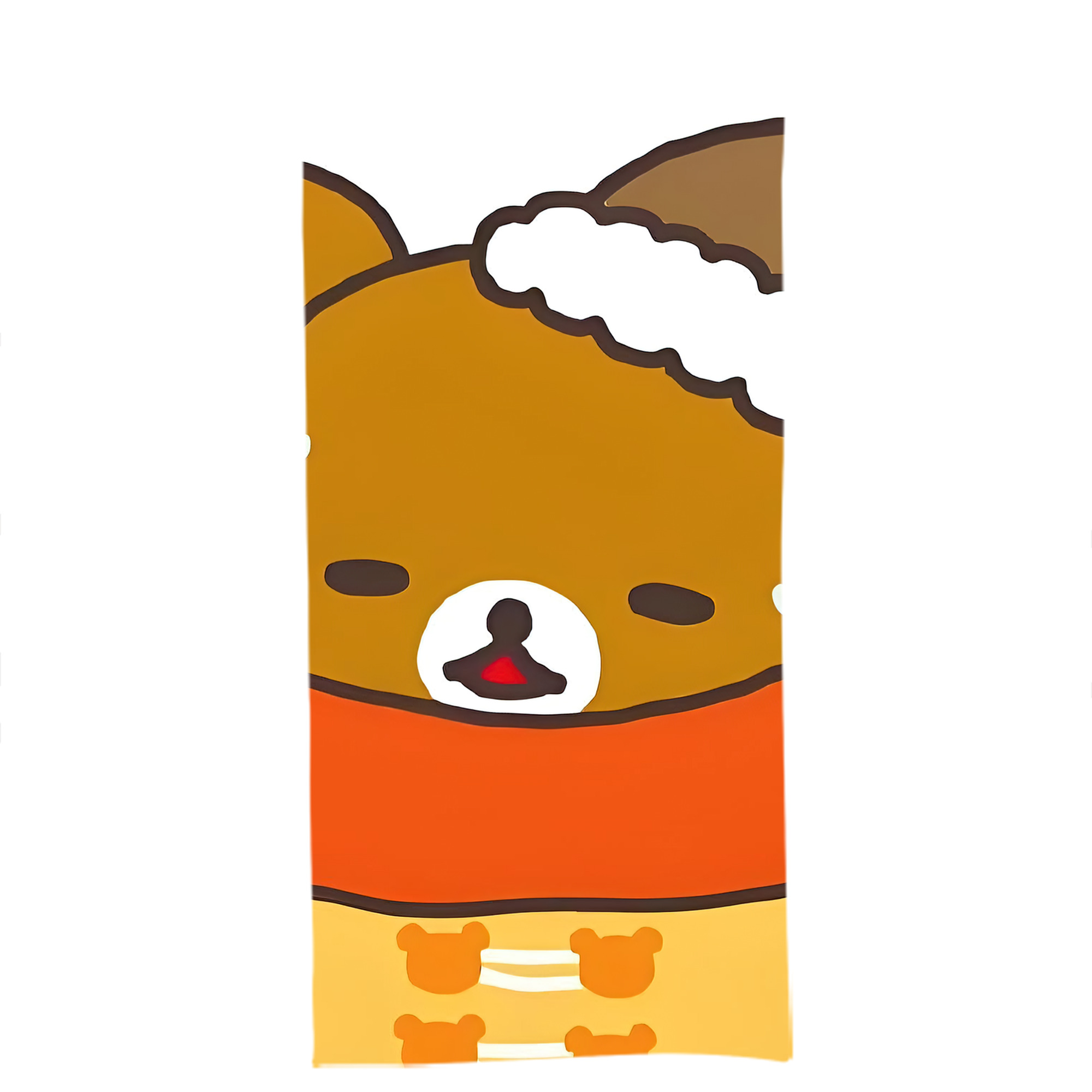 （画像用） リラックマ リラックマ キイロイトリ Rilakkuma Korilakkuma Kiiroitori 大判バスタオル 70×140cm 吸水速乾 柔らかい肌触り