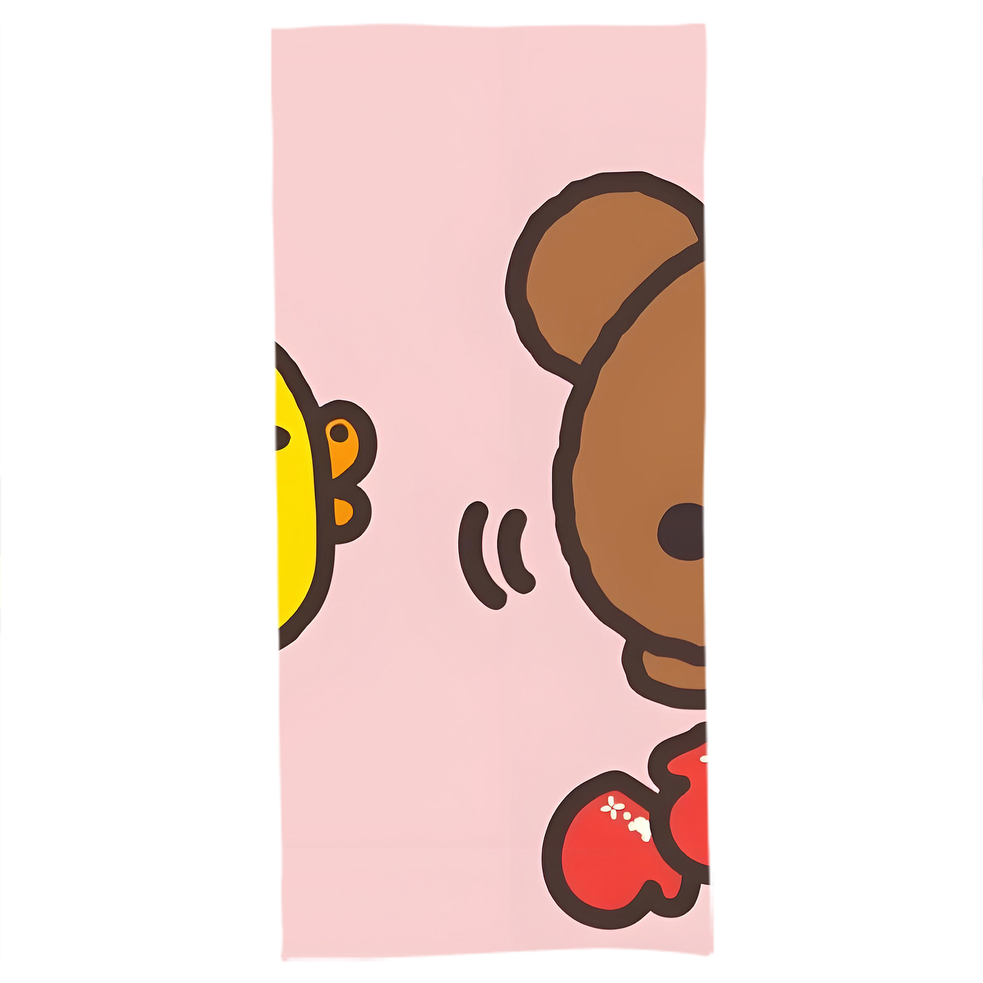 （画像用） リラックマ リラックマ キイロイトリ Rilakkuma Korilakkuma Kiiroitori 大判バスタオル 70×140cm 吸水速乾 柔らかい肌触り