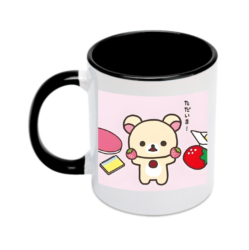 （画像用） リラックマ リラックマ キイロイトリ Rilakkuma Korilakkuma Kiiroitori カラーマグカップ