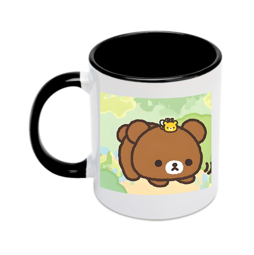 （画像用） リラックマ リラックマ キイロイトリ Rilakkuma Korilakkuma Kiiroitori カラーマグカップ