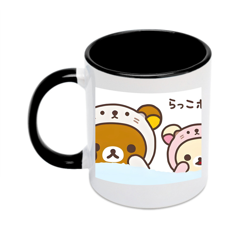 （画像用） リラックマ リラックマ キイロイトリ Rilakkuma Korilakkuma Kiiroitori カラーマグカップ