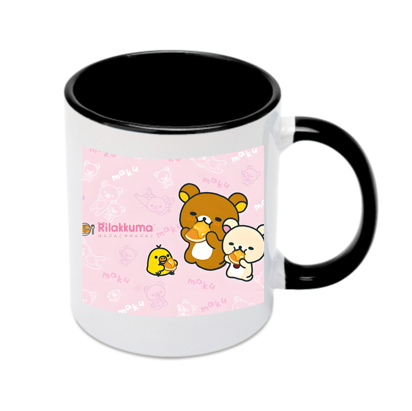 （画像用） リラックマ リラックマ キイロイトリ Rilakkuma Korilakkuma Kiiroitori カラーマグカップ