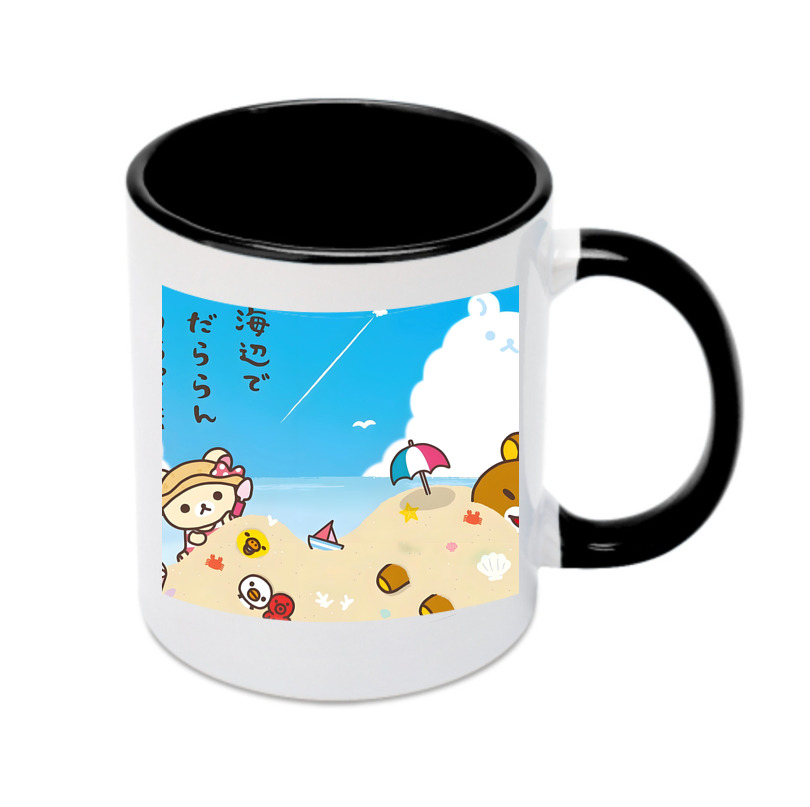 （画像用） リラックマ リラックマ キイロイトリ Rilakkuma Korilakkuma Kiiroitori カラーマグカップ