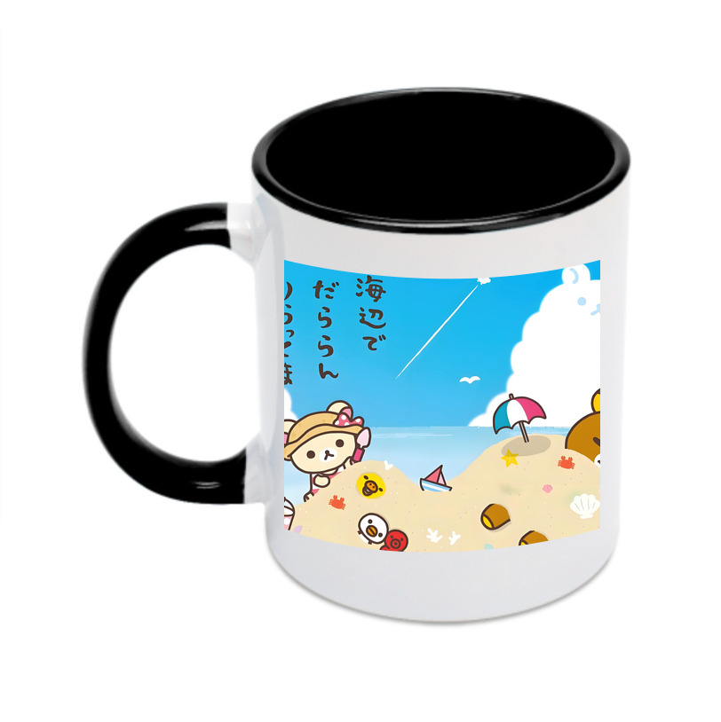 （画像用） リラックマ リラックマ キイロイトリ Rilakkuma Korilakkuma Kiiroitori カラーマグカップ