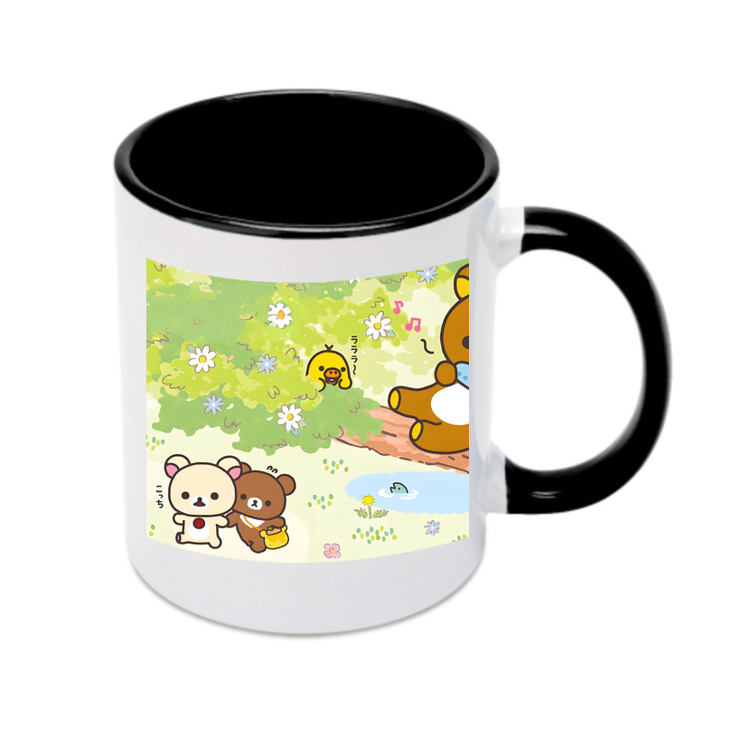（画像用） リラックマ リラックマ キイロイトリ Rilakkuma Korilakkuma Kiiroitori カラーマグカップ
