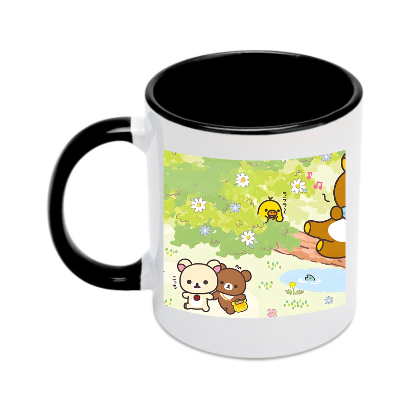 （画像用） リラックマ リラックマ キイロイトリ Rilakkuma Korilakkuma Kiiroitori カラーマグカップ