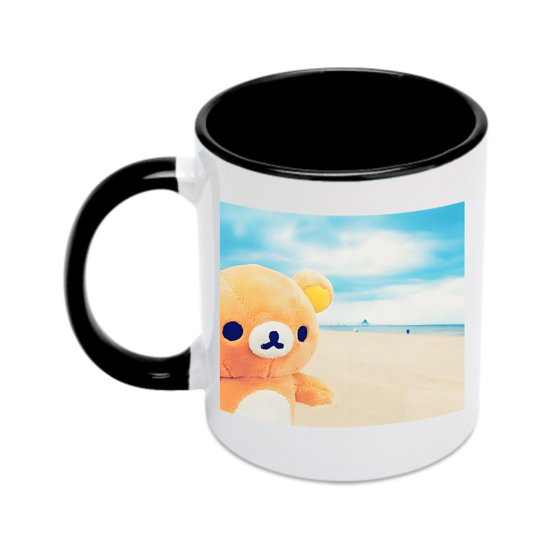 （画像用） リラックマ リラックマ キイロイトリ Rilakkuma Korilakkuma Kiiroitori カラーマグカップ