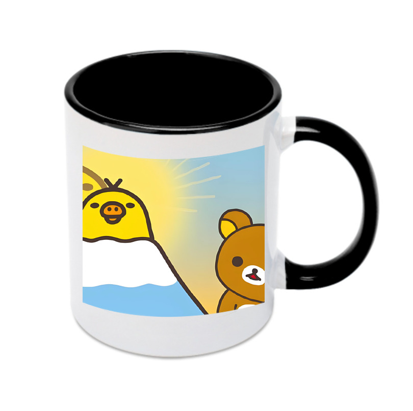 （画像用） リラックマ リラックマ キイロイトリ Rilakkuma Korilakkuma Kiiroitori カラーマグカップ
