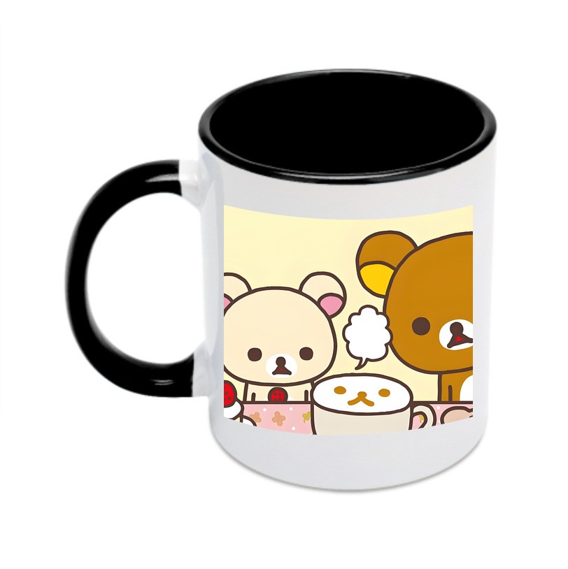 （画像用） リラックマ リラックマ キイロイトリ Rilakkuma Korilakkuma Kiiroitori カラーマグカップ