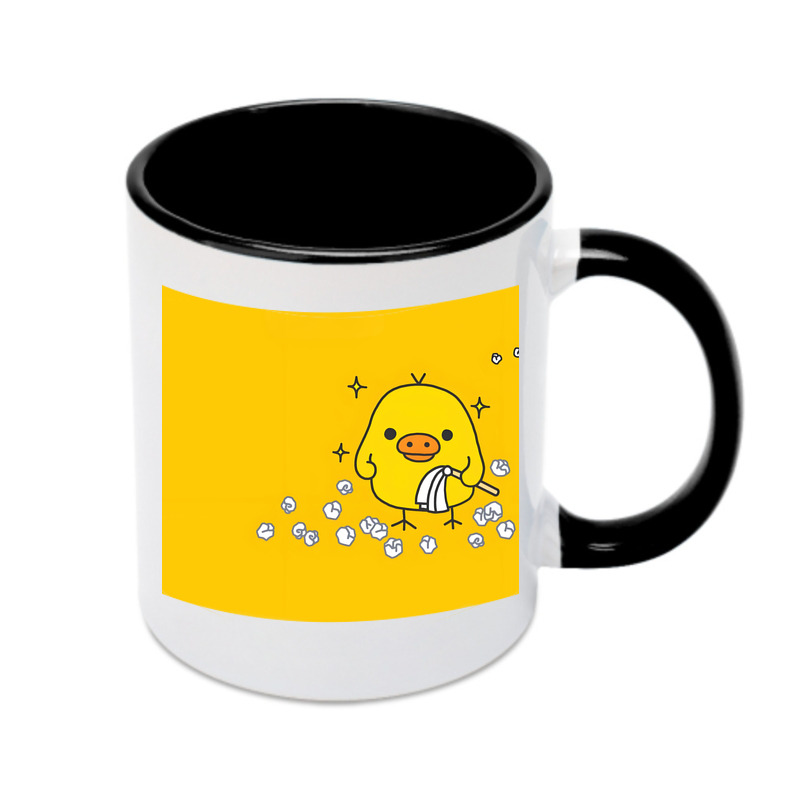（画像用） リラックマ リラックマ キイロイトリ Rilakkuma Korilakkuma Kiiroitori カラーマグカップ