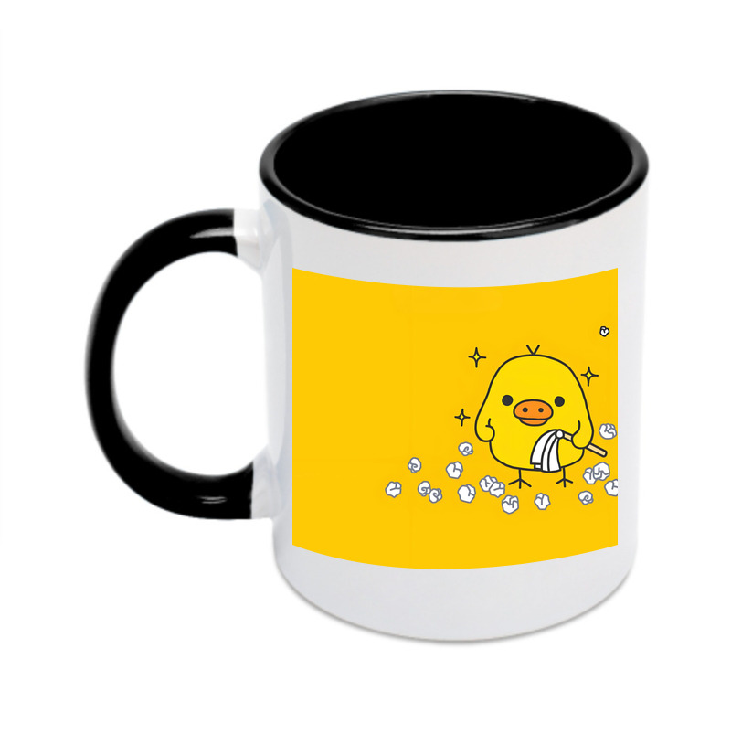 （画像用） リラックマ リラックマ キイロイトリ Rilakkuma Korilakkuma Kiiroitori カラーマグカップ