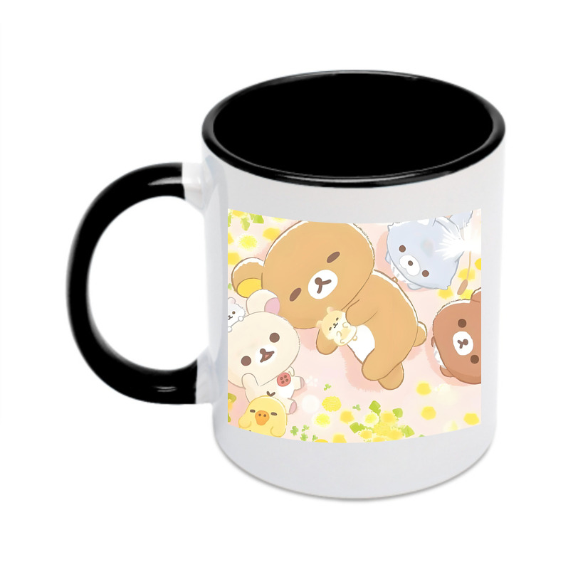 （画像用） リラックマ リラックマ キイロイトリ Rilakkuma Korilakkuma Kiiroitori カラーマグカップ