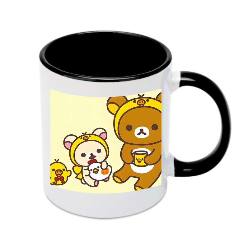（画像用） リラックマ リラックマ キイロイトリ Rilakkuma Korilakkuma Kiiroitori カラーマグカップ