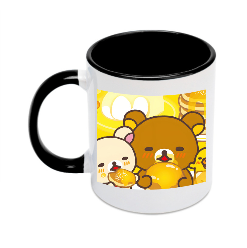 （画像用） リラックマ リラックマ キイロイトリ Rilakkuma Korilakkuma Kiiroitori カラーマグカップ