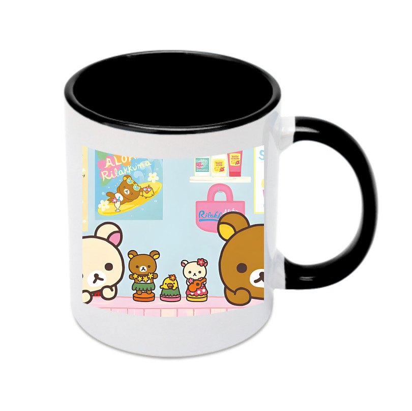 （画像用） リラックマ リラックマ キイロイトリ Rilakkuma Korilakkuma Kiiroitori カラーマグカップ