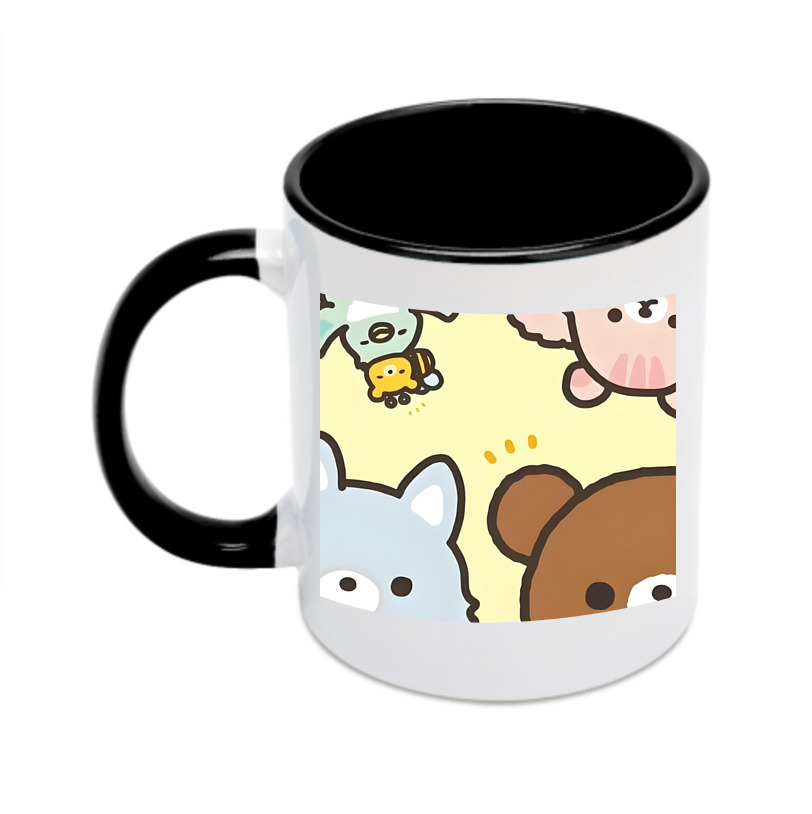 （画像用） リラックマ リラックマ キイロイトリ Rilakkuma Korilakkuma Kiiroitori カラーマグカップ