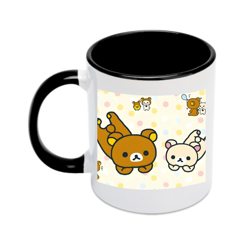 （画像用） リラックマ リラックマ キイロイトリ Rilakkuma Korilakkuma Kiiroitori カラーマグカップ