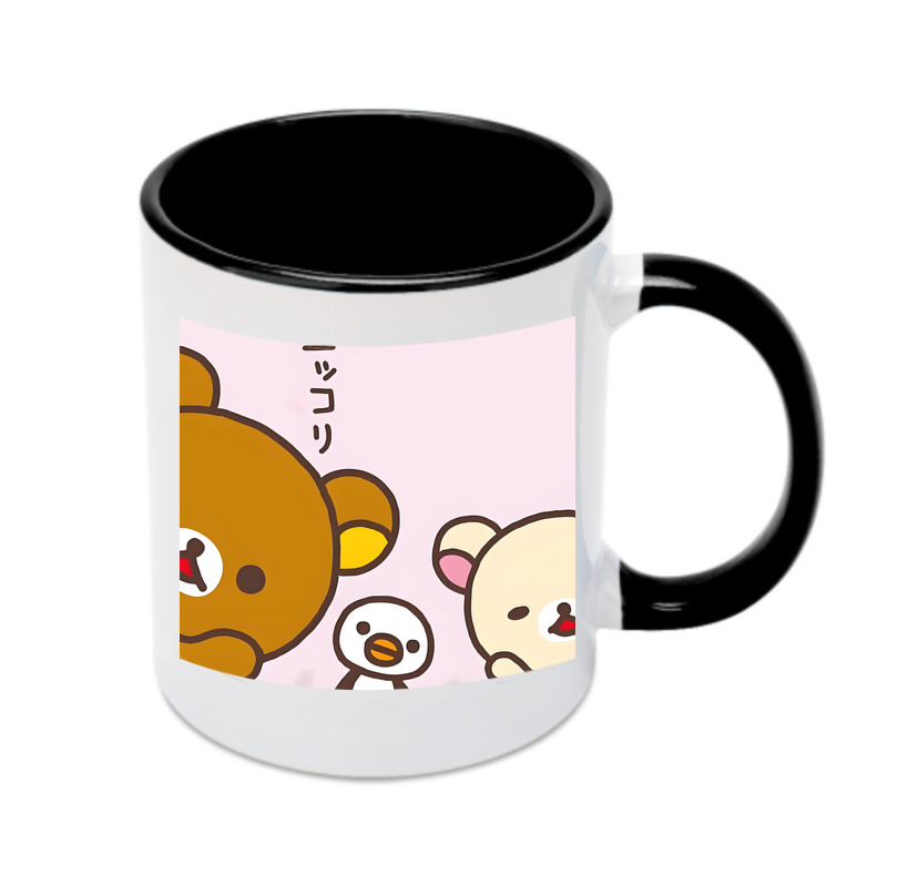 （画像用） リラックマ リラックマ キイロイトリ Rilakkuma Korilakkuma Kiiroitori カラーマグカップ