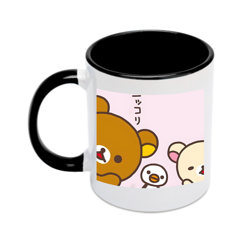 （画像用） リラックマ リラックマ キイロイトリ Rilakkuma Korilakkuma Kiiroitori カラーマグカップ