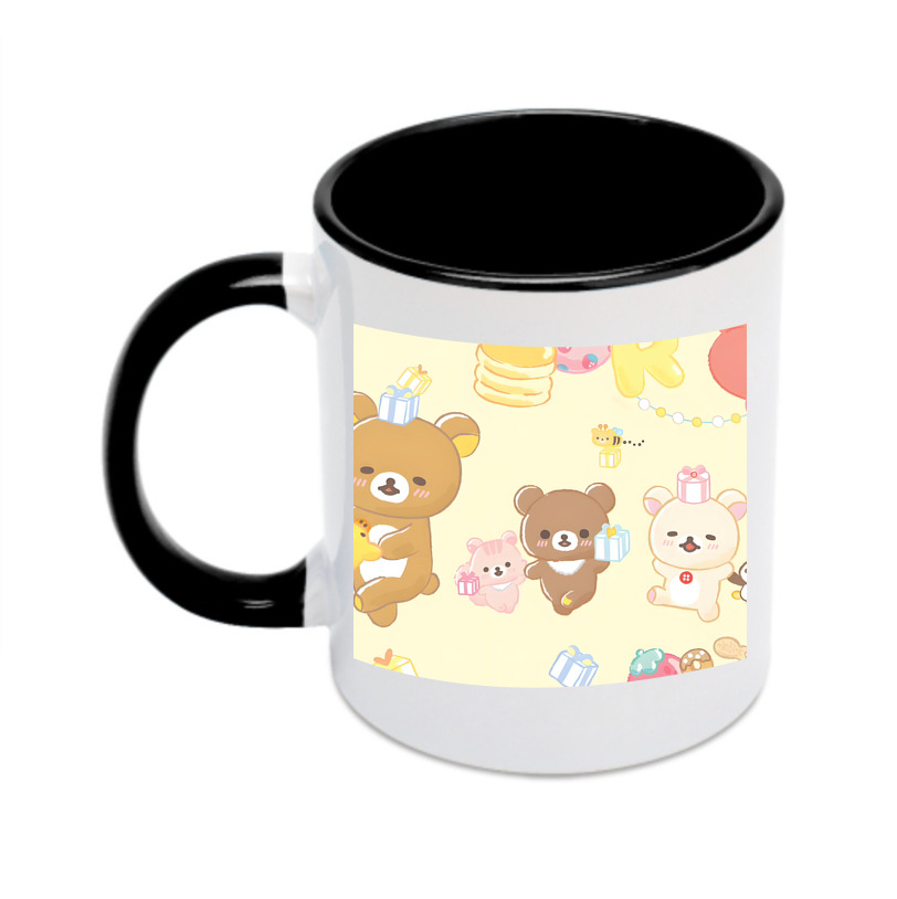 （画像用） リラックマ リラックマ キイロイトリ Rilakkuma Korilakkuma Kiiroitori カラーマグカップ