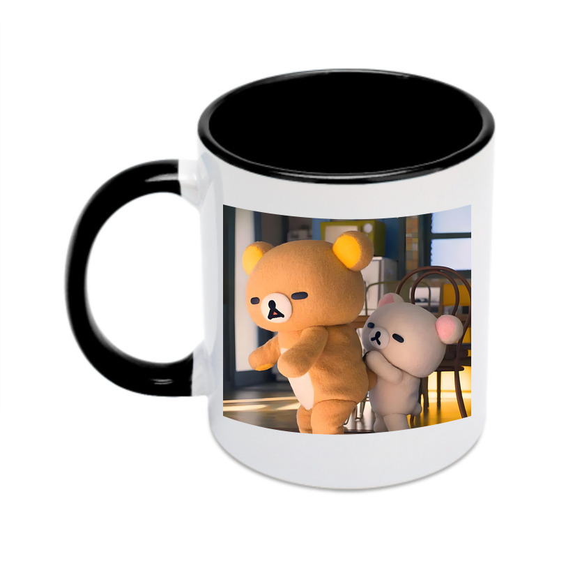 （画像用） リラックマ リラックマ キイロイトリ Rilakkuma Korilakkuma Kiiroitori カラーマグカップ