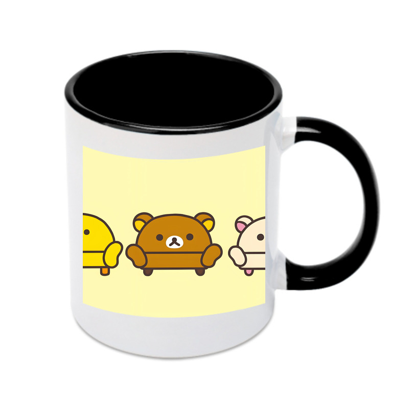 （画像用） リラックマ リラックマ キイロイトリ Rilakkuma Korilakkuma Kiiroitori カラーマグカップ