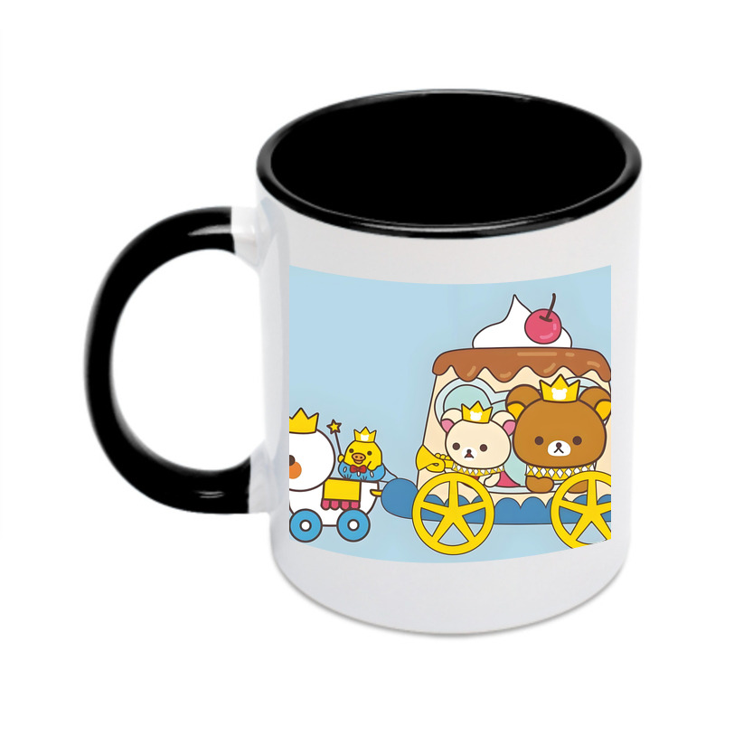 （画像用） リラックマ リラックマ キイロイトリ Rilakkuma Korilakkuma Kiiroitori カラーマグカップ