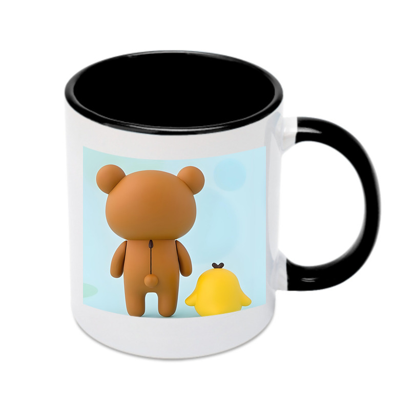 （画像用） リラックマ リラックマ キイロイトリ Rilakkuma Korilakkuma Kiiroitori カラーマグカップ