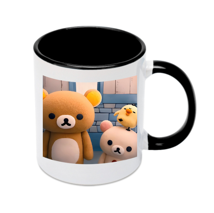 （画像用） リラックマ リラックマ キイロイトリ Rilakkuma Korilakkuma Kiiroitori カラーマグカップ