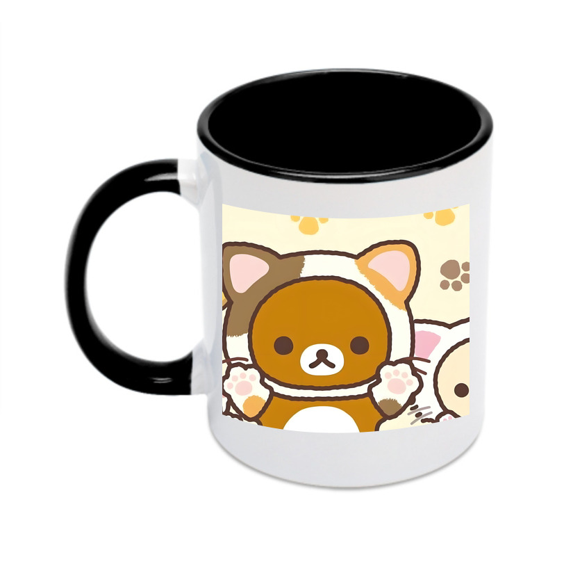 （画像用） リラックマ リラックマ キイロイトリ Rilakkuma Korilakkuma Kiiroitori カラーマグカップ