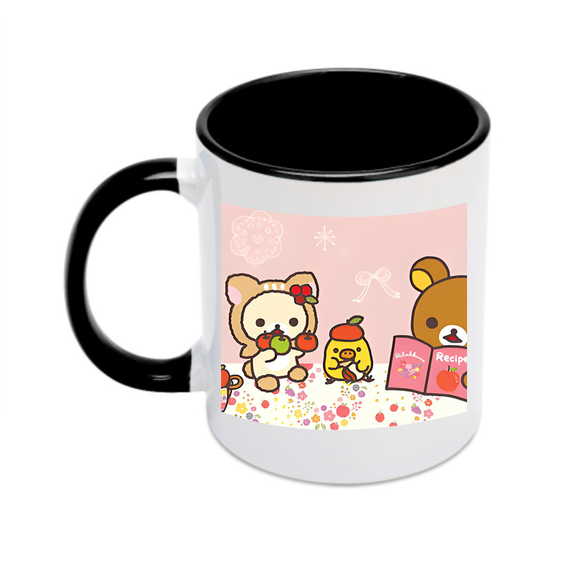 （画像用） リラックマ リラックマ キイロイトリ Rilakkuma Korilakkuma Kiiroitori カラーマグカップ