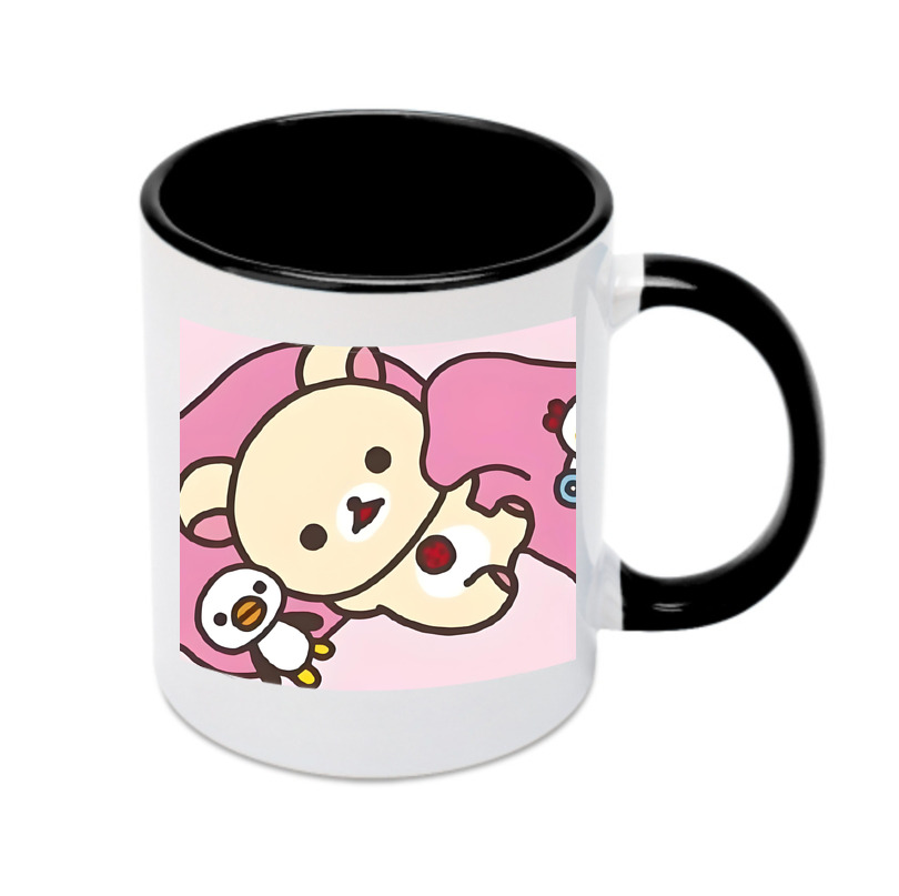 （画像用） リラックマ リラックマ キイロイトリ Rilakkuma Korilakkuma Kiiroitori カラーマグカップ