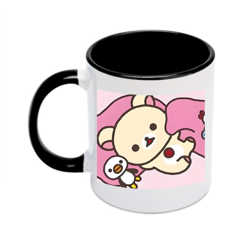 （画像用） リラックマ リラックマ キイロイトリ Rilakkuma Korilakkuma Kiiroitori カラーマグカップ