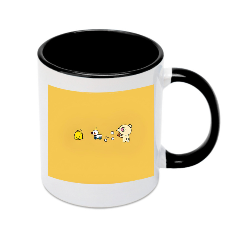 （画像用） リラックマ リラックマ キイロイトリ Rilakkuma Korilakkuma Kiiroitori カラーマグカップ