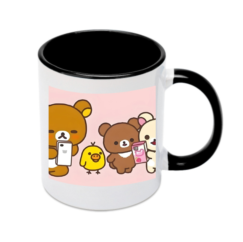 （画像用） リラックマ リラックマ キイロイトリ Rilakkuma Korilakkuma Kiiroitori カラーマグカップ