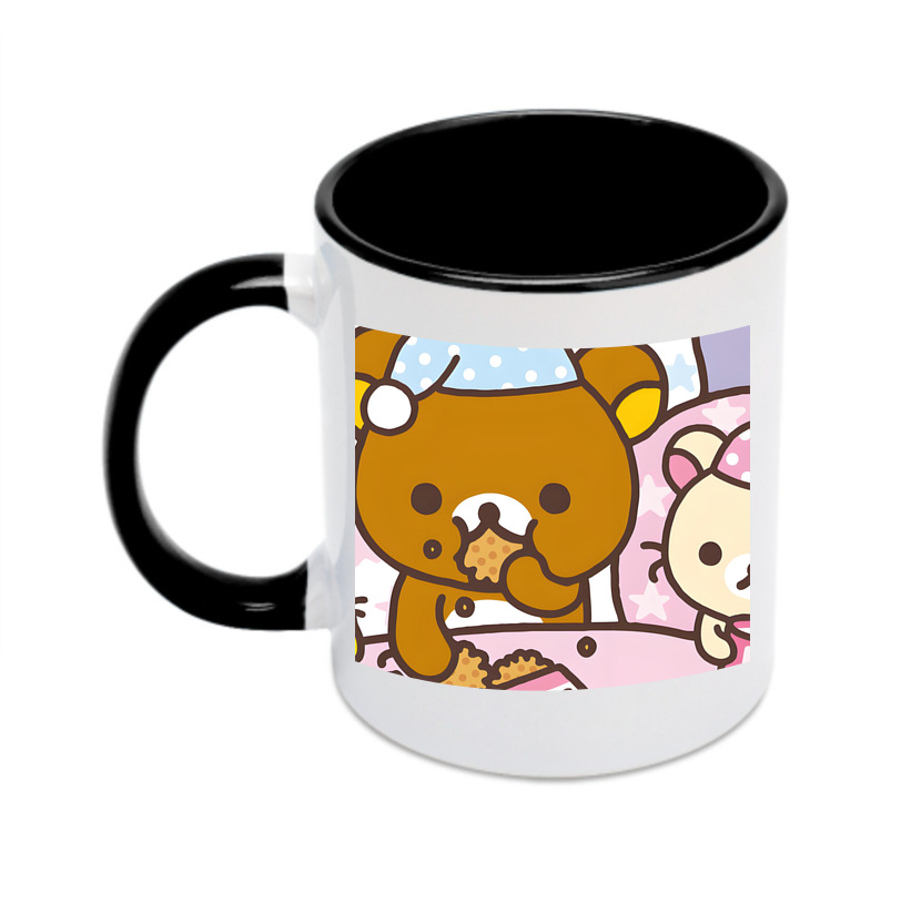 （画像用） リラックマ リラックマ キイロイトリ Rilakkuma Korilakkuma Kiiroitori カラーマグカップ
