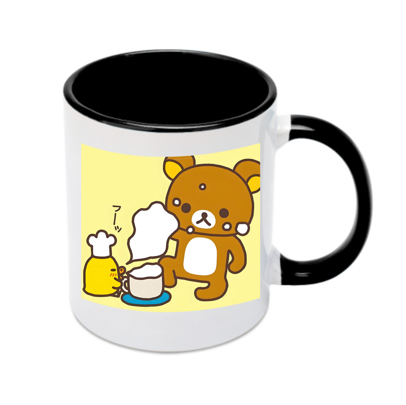 （画像用） リラックマ リラックマ キイロイトリ Rilakkuma Korilakkuma Kiiroitori カラーマグカップ