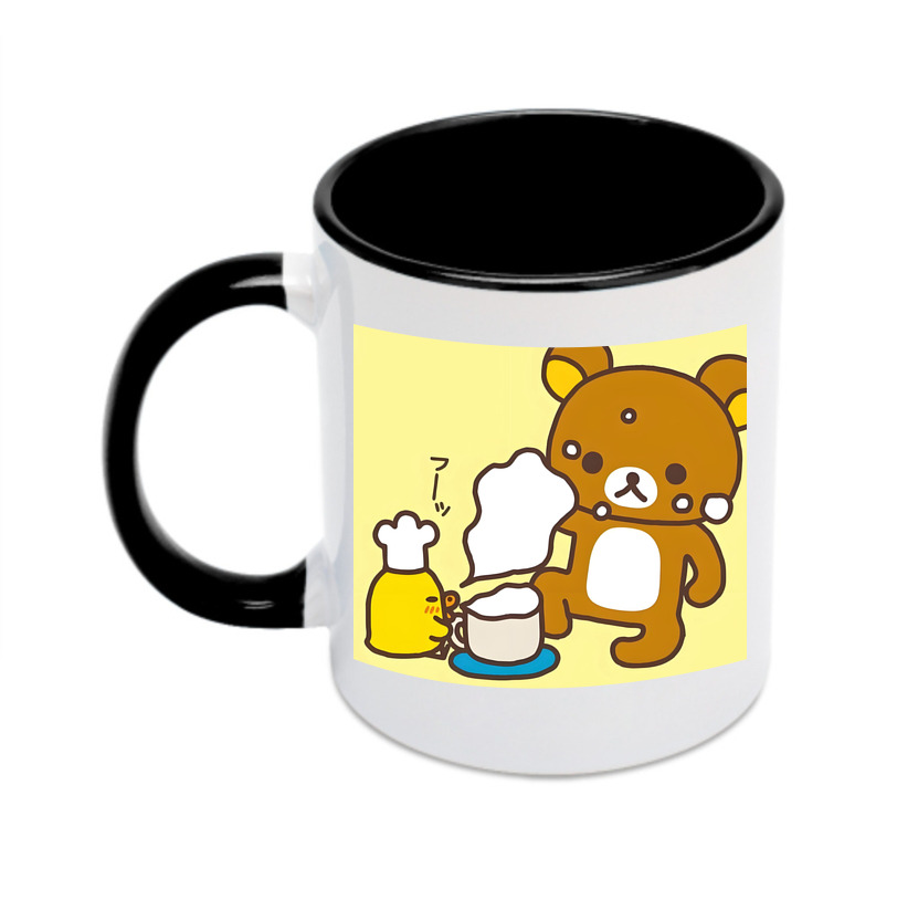（画像用） リラックマ リラックマ キイロイトリ Rilakkuma Korilakkuma Kiiroitori カラーマグカップ
