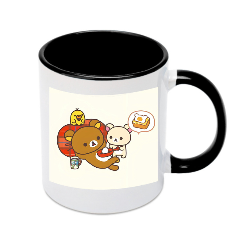 （画像用） リラックマ リラックマ キイロイトリ Rilakkuma Korilakkuma Kiiroitori カラーマグカップ