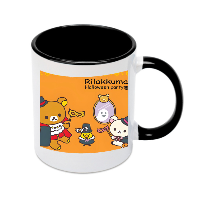 （画像用） リラックマ リラックマ キイロイトリ Rilakkuma Korilakkuma Kiiroitori カラーマグカップ
