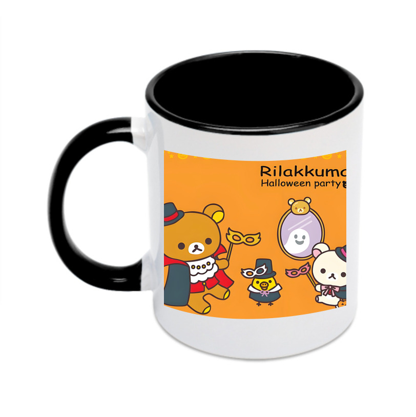 （画像用） リラックマ リラックマ キイロイトリ Rilakkuma Korilakkuma Kiiroitori カラーマグカップ